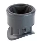 Седелка клеевая ПВХ Ø 110 х 1/2" с ВР, PN10, TP