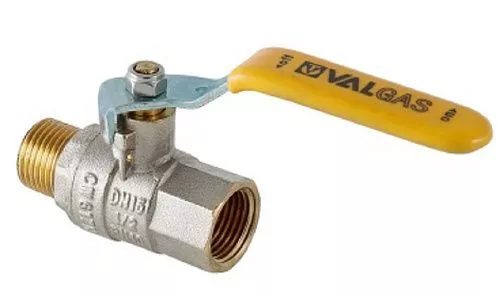 Кран шаровой газовый 1/2&amp;quot; ВР-НР VALGAS, ручка купить в Санкт-Петербурге | ВодноеРешение