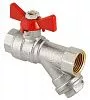 Кран шаровой со встроенным фильтром ВР 1/2" VALTEC COMBI купить в Санкт-Петербурге | ВодноеРешение