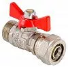 Кран шаровой с обжимным соединением 16x1/2" НР VALTEC купить в Санкт-Петербурге | ВодноеРешение