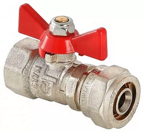 Кран шаровой с обжимным соединением 16x1/2&amp;quot; ВР VALTEC купить в Санкт-Петербурге | ВодноеРешение