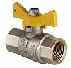 Кран шаровой газовый 1/2" ВР VALGAS, бабочка купить в Санкт-Петербурге | ВодноеРешение