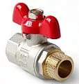 Кран шаровой ВР-НР 1/2&amp;quot; PRO AQUA бабочка купить в Санкт-Петербурге | ВодноеРешение