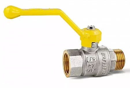 Кран шаровой газовый DN 50 мм ВР-НР LD Pride GAS, ручка