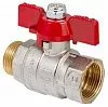 Кран шаровой ВР-НР 1/2" ENOLGAS Basic бабочка купить в Санкт-Петербурге | ВодноеРешение